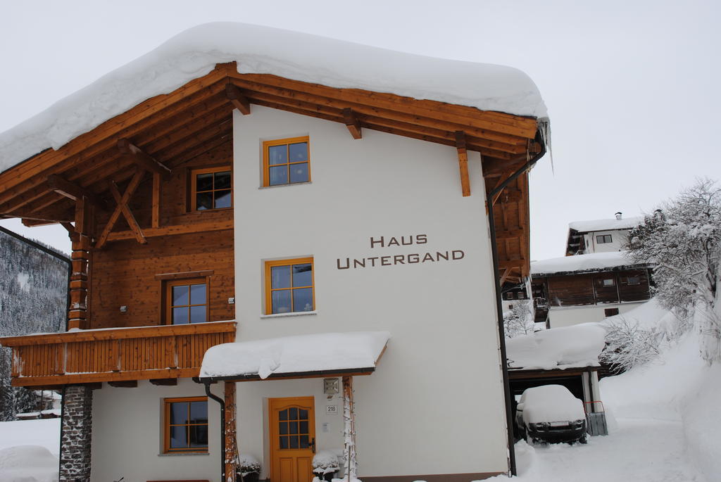 Haus Untergand Lägenhet Sankt Anton am Arlberg Exteriör bild
